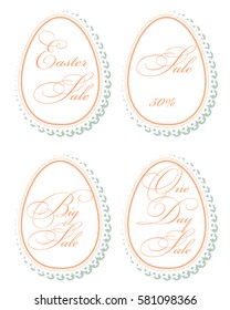 Easter sale tags