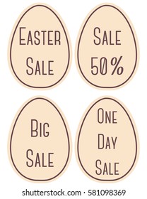 Easter sale tags