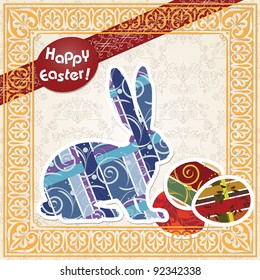 Easter scrapbook elements