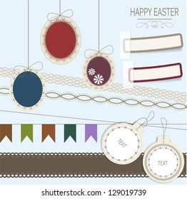 Easter scrapbook set