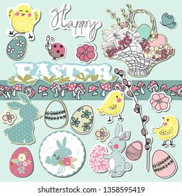 easter scrapbook set
