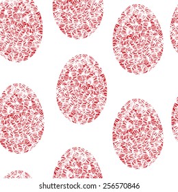 Easter seamless pattern.