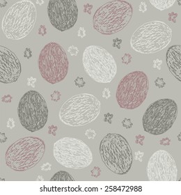 Easter seamless pattern.