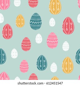 Easter seamless pattern