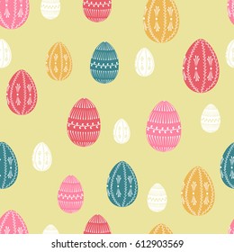 Easter seamless pattern