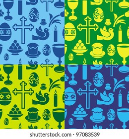 easter seamless pattern