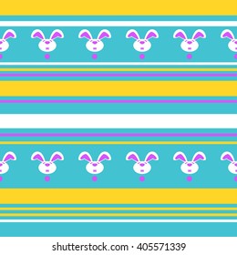 easter seamless pattern repeatable image illustration background for Easter Cards, banner, textiles, wallpapers - vector design