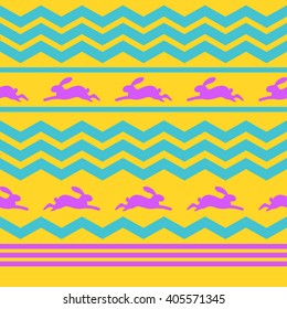 easter seamless pattern repeatable image illustration background for Easter Cards, banner, textiles, wallpapers - vector design