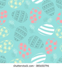 Easter Seamless pattern , Pattern Swatches, vector, Endless texture can be used for wallpaper, pattern fills, web page,background,surface 