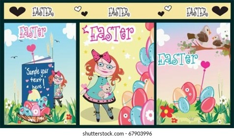  Easter set and Spring Summer cards.