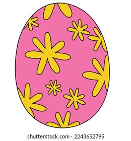 easter set vector icon illustration