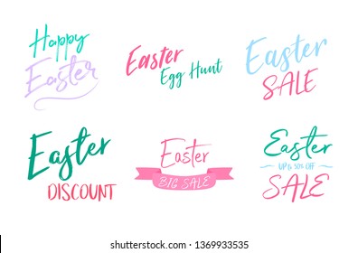 Easter Sign Pack Set