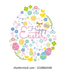 Easter Spring Illustration