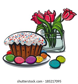 easter still life