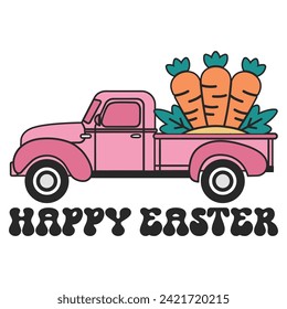 Easter Sunday Bunny T-Shirt Vector Design