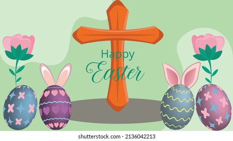 Easter sunday egg vector art, icons, and graphics