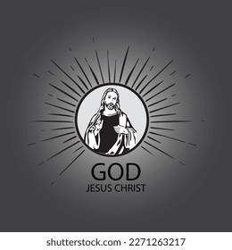 Domingo de Pascua | Se ha levantado |Cruz cristiana. Señal de la Iglesia Jesús, cruza silueta crucifijo. Sagrados símbolos gráficos y ortodoxos, colección de vectores religiosos. cueva y calvario
Domingo de Pascua.