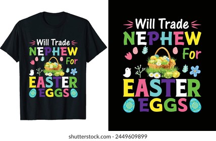 Easter Sunday T-Shirt Design, Happy Easter T-Shirt Design