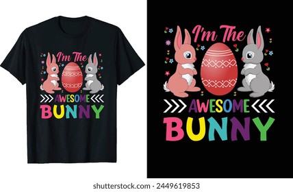 Easter Sunday T-Shirt Design, Happy Easter T-Shirt Design