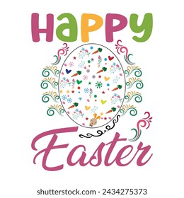 Easter Sunday T-Shirt Design Vector