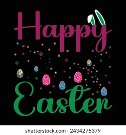 Vector de diseño de camiseta de domingo de Pascua