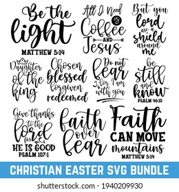 Easter sunday typography quotes set, Calligraphy card postcard graphic design element, Hand written sign