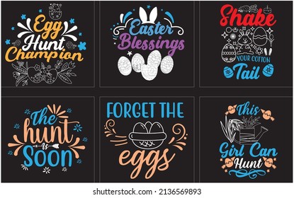 Paquete SVG de Pascua
6 diseño 