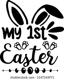Easter svg design digital download