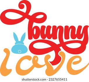 Easter Svg design retro and eps file