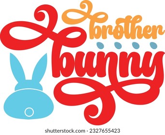 Easter Svg design retro and eps file