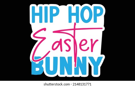 Easter SVG stickers Design Template