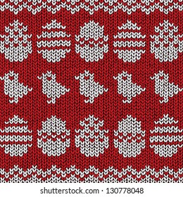 Easter Sweater Pattern, vector eps10 illustration