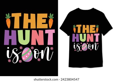 easter t shirt design bunny eggs