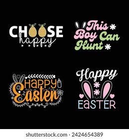 Easter T shirt design, Bunny Easter T Shirt, Happy Easter day T-Shirt, Happy Easter t-shirt design, Colorful Bunny t shirt