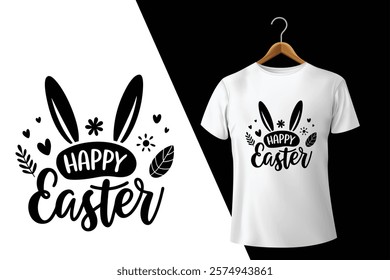 easter t shirt design illustration