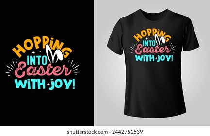 Easter T Shirts Typography Design For Black Shirt Vector, PNG, Print Ready
