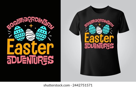 Easter T Shirts Typography Design For Black Shirt Vector, PNG, Print Ready