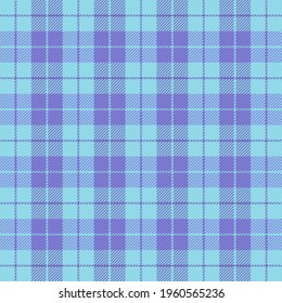 Easter Tartan plaid. Scottish pattern in violet and green cage. Scottish cage. Traditional Scottish checkered background. Seamless fabric texture. Vector illustration