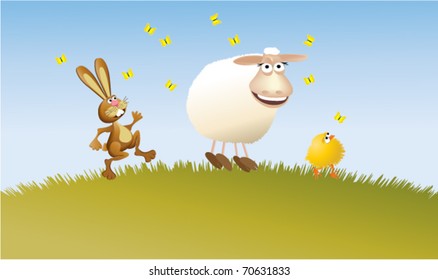 Easter team