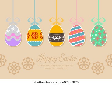 easter template annual report brochure flyer design template vector, Leaflet cover presentation abstract flat background, layout in A4 size