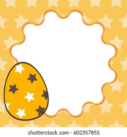 easter template annual report brochure flyer design template vector, Leaflet cover presentation abstract flat background, square size