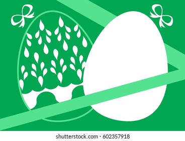 easter template annual report brochure flyer design template vector, Leaflet cover presentation abstract flat background, layout in A4 size