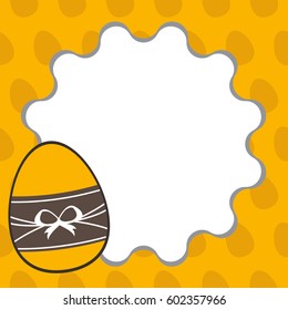 easter template annual report brochure flyer design template vector, Leaflet cover presentation abstract flat background, square size