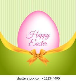 Easter template background card vector