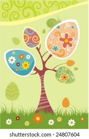 easter tree