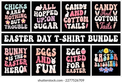 Paquete de diseño de camisetas de Pascua, juego de camisetas de pascua, paquete de camisetas de pascua feliz, juego de diseño de camisetas de pascua feliz
