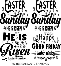 easter tshirt design, easter egg illustration bundle
