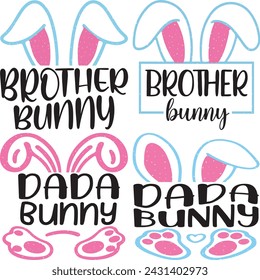 easter tshirt design, easter egg illustration bundle
