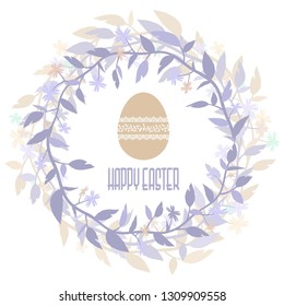 Easter vector composition. Isolated from the background. Eps 10