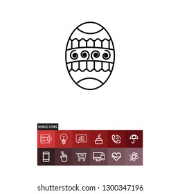 Easter vector icon